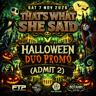 THAT'S WHAT SHE SAID DUO (ADMIT 2 - SAVE R50)